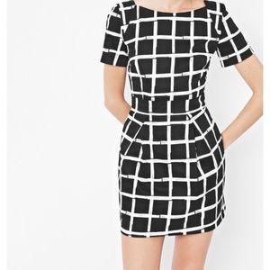 French Connection Paint Check Richie Dress